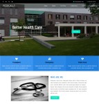 疗养院官方网站HTML5模板