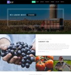 农业种植技术单页HTML5模板