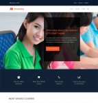 在线教育机构HTML5模板