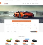 豪车经销商HTML5模板
