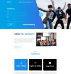 短视频营销服务公司网站模板