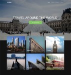 旅游景区介绍html5模板