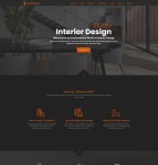 HTML5室内设计公司企业网站模板