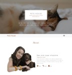 HTML5大气简洁宠物网站模板