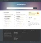知识问答技术html5模板