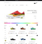 nike足球HTML5模版