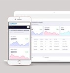 Concept  Bootstrap 4 Admin精品后台模板