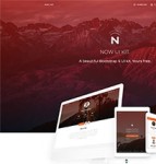精品前端框架Now UI html5模板下载