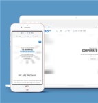 简约实用响应式Bootstrap通用企业网站模板