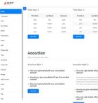 Fire Bootstrap 4 UI Kit前端框架模板