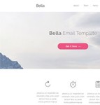 Bella Email邮件发送html5模板