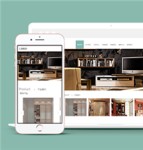 响应式智能家居衣柜家具类企业前端CMS模板下载