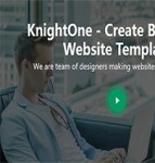 KnightOne现代化简约大气公司企业网站模板