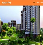 aero sky建筑自定义主题现代外观响应网站模板