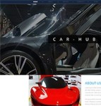 car hub汽车车展活动企业网站模板