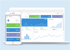AppUIAdmin后台网站数据图表分析网站模板