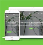 简约html5园艺植物护理协会响应式网站模板