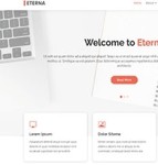 Eterna创新简约交互式引导程序web网站模板