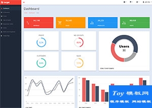 模块化bootstrap后台客户管理系统模板