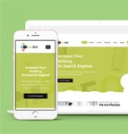 清新绿色网站优化公司HTML5通用模板