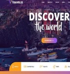 Travelix彩色UI发现世界顶级旅行社网站模板