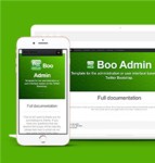 Boo Admin响应式HTML5后台管理模板下载