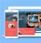 摄影师照片画廊网站多页面HTML5模板