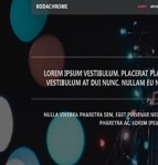 Kodachrom彩色灯光摄影响应式web网站模板