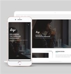 自适应移动app软件设计公司单页静态模板