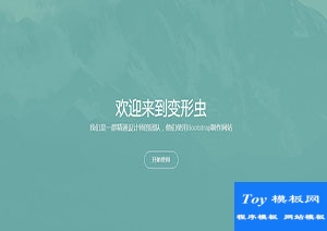 Amoeba变形虫引导式Bootstrap网站模板