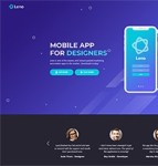 leno商业移动APP应用开发公司官网模板