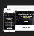 简约响应式汽车租赁公司单页HTML5模板