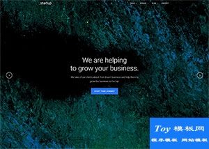 精品商务startup创业公司响应式整站模板[演示]