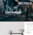 bicycle自行车单车俱乐部企业模板