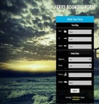 Easy渡轮报名登记宽屏响应式网页模板 ferryboat