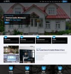HTML5门窗定制设计服务公司网站模板