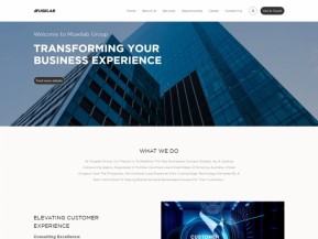 HTML5战略服务咨询公司网站模板