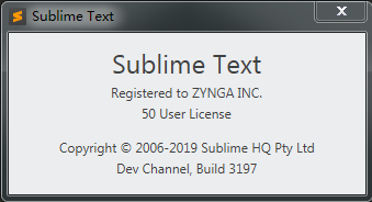 查看Sublime Text版本