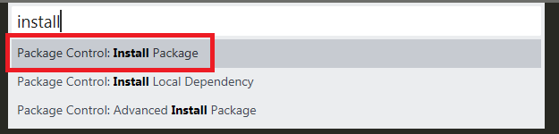 Sublime Text 3 汉化插件