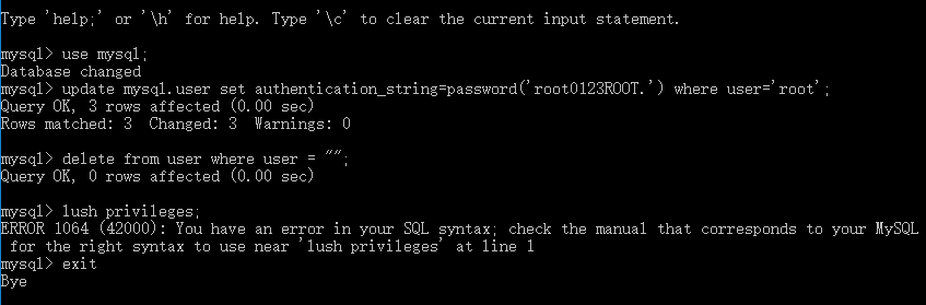 Mysql 不用账号密码就能访问如何解决