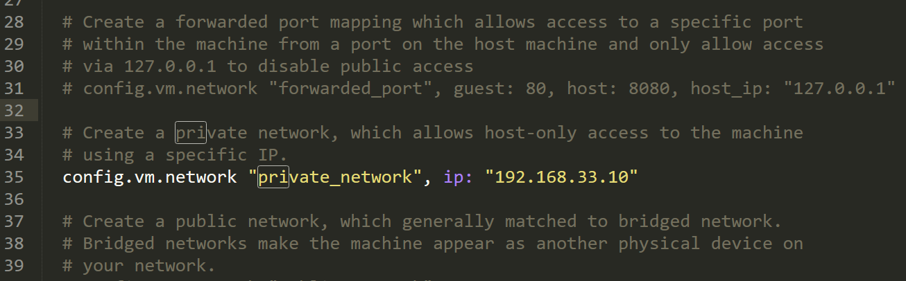 配置IP